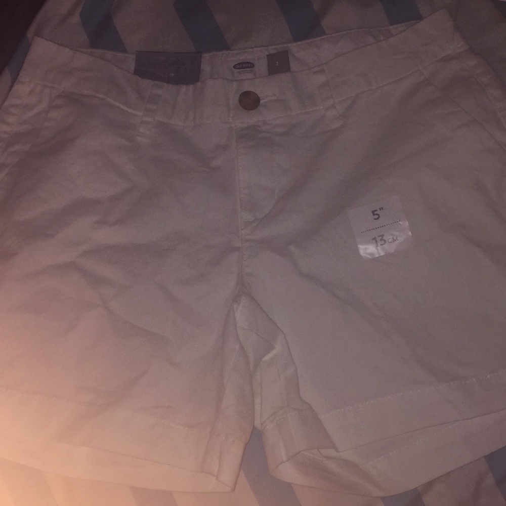 White shorts